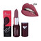 HABIBI BEAUTY Matte Lipstick Long Lasting Waterproof Brown Sexy Dark Red Lipsticks  - 17