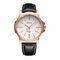Business Fashion Quartz Watch Soft Leather Simple Dial Waist Watch For Men - 03