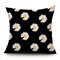 Ins Idyllic Fresh Daisy Flowers Plush Pillowcase Sofa Cushion Office Lunch Break Pillow - #19