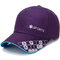 Women Men Cotton Ultra-thin Breathable Quick-drying Mesh Sport Riding Comfortable Net Baseball Cap - Purple