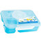 5-zellen 1000ml Box Durable Kind Lunchbox Insulated Food Container Plastic Lunch Box  - Blue