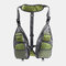 Men Oxford Breathable Multifunctional Fishing Vest Multi-pocket Backpack - #01