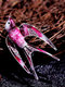 Модная стильная брошь из сплава с инкрустацией стразами в форме ласточки по цвету - #02