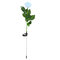 Lâmpada solar de energia solar para jardim de rosas, controle de luz de jardim externo - Azul