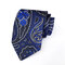 Men Print Jacquard Tie Fashion Vintage Formal Business Casual Working Suit Tie - #5