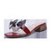 Women Bow Open Toe High Heeled  Slippers  - Red wine