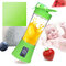 400ML MINI Juicer Rechargeable Multi-function Electric Juice Cup Home Portable Juice Cup  - Green