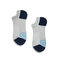 Men Sweat Quick Dry Cotton Breathable Antiskid Boat Socks Sports Foot Comfortable Ankle Socks - Grey