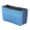 Women Nylon Multifunction Travel Storage Bag Inside Toiletry Bag  - Blue