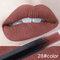 TREEINSIDE Velvet Matte Liquid Lipstick Lip Gloss Color Makeup Long Lasting Pigment Sexy Red Lips - 28