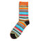 Men's Women's Classic Geometric Plaid Striped Cotton Tube Socks Casual Cozy Socks - #14