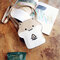  Lovely Cute Hamster Shape Pattern Zipper Shoulder Bags Crossbody Bags - Khaki