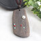 Ethnic Handmade Wooden Geometric Pendant Necklace Retro Long Sweater Chain Necklace - 05