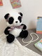 Women Dacron Cute Panda Doll Winter Olympics Beijing 2022 Crossbody Bag - #01