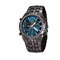 Sports Men Watch Double Display Chronograph Dive Alarm Multifunctional Quartz Watch - Blue