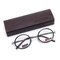 Mens Womens Metal Frame Vision Care Durable Reading Glasses Eyeglasses With Case - #1