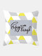 1 PC Plush Brief Fashion Pattern Decoration In Bedroom Living Room Sofa Cushion Cover Throw Pillow Cover Pillowcase - #07