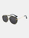 Men Full Thick Frame UV Protection Fashion Vintage Sunglasses - #01