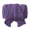 195x90cm Yarn Knitted Mermaid Tail Blanket Handmade Crochet Throw Super Soft Sofa Bed Mat - Purple