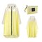 Fashion Windbreaker Raincoat Poncho Outdoor Clothes - Yellow