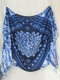 Women Ethnic Pattern Tassel Design Shawl Cover Up Swimsuit - #2