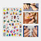 3D Colorful Nail Sticker Fruit Rainbow Series Simple Lovely Decoration Manicure Sticker - 13