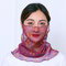 Women Breathable Thin Face Mask Open Riding Veil Shade Sunscreen Triangle Silk Scarf Neck Mask - #04
