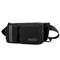 Men Nylon Waterproof Sport Phone Bag Outdoor Multi-function Crossbody Bag - Black
