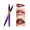 Double-Head Matte Lipstick Pen Lip Liner Automatic Rotating Lip Lipstick 16 Colors For Choice - 10