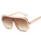 Unisex Retro Big Box Round Face Sunglasses Border Sunglasses For Woman - #08