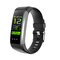 Sport montres intelligentes bracelet multifonctionnel IP67 bracelet intelligent étanche pour Android IOS - Noir + Argent