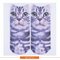 Women Cute 3D Animal Cartoon Cat Casual Socks Short Ankle Socks - #02