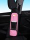 PU Leather Phone Holder Car Phone Bag Car Storage Bag Car Seat Side Hanging Bag Storage Bag - Pink