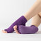 Women Yoga Socks Comfy Breathable Dispensed Non-slip Toe Socks - #17