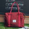 Women Nylon Duffel Bag Casual Outdoor Tote Bags Travel Bag - Red