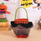 Halloween Children's Candy Tote Bag Witch Pumpkin Drawstring Party Dress Up Props - #2