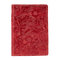 Women Genuin Leather Embossed Card Holder Wallet Purse  - Red