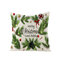 Almofada de linho de linho feliz de Natal Caso Sofá doméstico Capa de almofada de decoração de Natal - #5