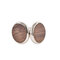 Mens Vogue Exquisite Cufflinks Wooden Metal Drawing Smooth Cufflinks For Bussiness Gifts - #2