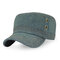 Mens Women Summer Breathable Cowboy Baseball Caps Outdoor Sunscreen Visor Flat Top Hat - #02