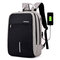 Multifunctional Anti-theft 16 inch Laptop Bag Travel Business Backpack For Men - Light Grey