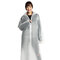 Dustproof Clothing Environmental Protection Lightweight Raincoat EVA Thickened - White