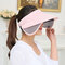 Telescopic Pull Plate Sunshade Anti-ultraviolet Cover Empty Top Hat - Light Pink