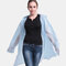 Non-Disposable Raincoat Go out Dustproof Clothes One size - Blue