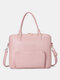 Women Multi-carry Multifunction 14 Inch Laptop Bag Crossbody Bag Backpack - Pink
