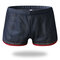 Mens Mesh Loose Breathable Sport Home Quick Dry Boxers Plain Shorts Arrow Pants - Royal Blue