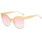 Women Metal Frame High Definition Sunglasses Outdoor Fashion Anti-UV Eye Glasses - 2