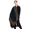 Women Print Shawl Long Winter Warm Scarf Leopard Pattern High Quality Blanket Scarf - Black