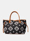 Frauen-Kunstleder-elegante große Kapazitäts-Einkaufstasche-beiläufige arbeitende magnetische Knopf-Handtasche - #02