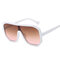 Unisex Retro Big Box Round Face Sunglasses Border Sunglasses For Woman - #05